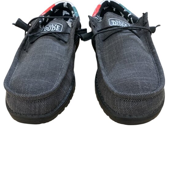 Hey Dude Wally Funk Hecho Mens 11 Shoes Mexico Flag Slip On Comfort Sneakers NEW - Picture 8 of 14